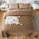 Luxury Reversable quilted bedsheet|Bedcover|comforter set with 2 Pillow cover (20*30)