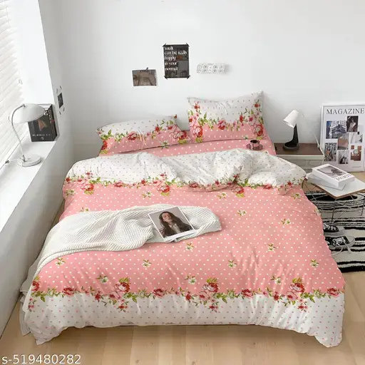 Comforter and Bedsheet with pillow cover | comforter set | premium comforter set